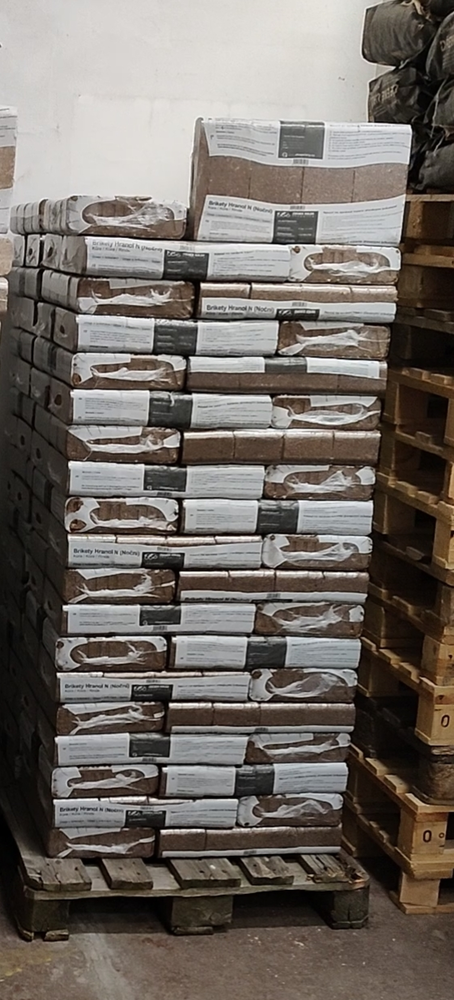 Brikety RUF noční - paleta 960 kg