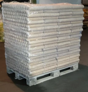 Brikety válec z tvrdého dřeva 1000 kg  